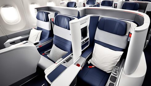 Air France Business Class cabins
